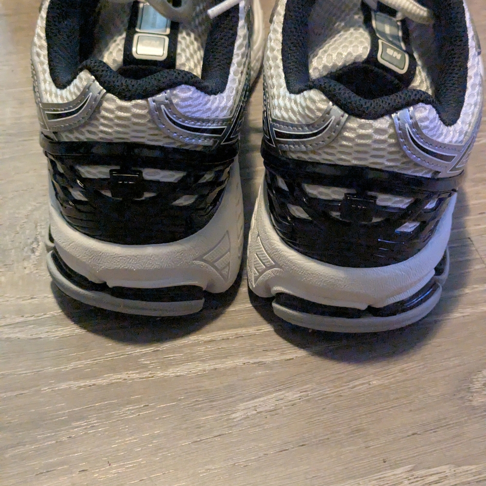 Kids White and Silver Athletic Sneakers - New Balance 1906 - Picture 3 of 11